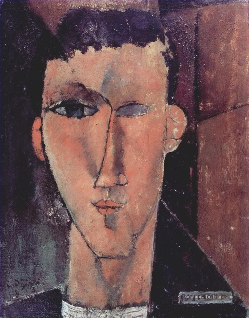 portrait de raymond 1915 Amedeo Modigliani Peintures à l'huile